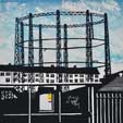 Brighton linocut