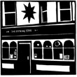 Brighton pub linocut