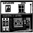 Brighton pub linocut