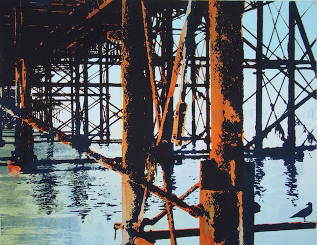 Brighton screenprint 