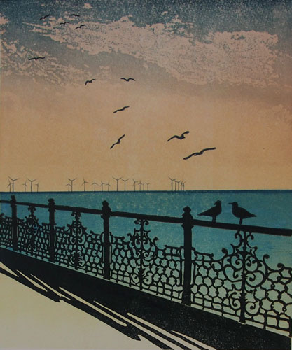 Brighton screenprint 